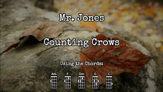 Mr.  Jones - Counting Crows | Ukulele Play Along