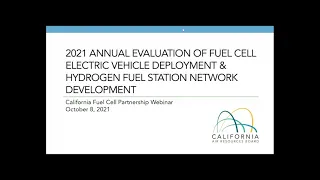 2021 Evaluation of Fuel Cell Electric Vehicle Deployment & Hydrogen Fuel Station Network Development
