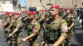 Military parade in Rome | Military drill in Rome | #Rome #italy | Italian Military