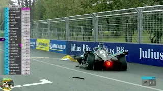 Massive Accident in Rome! (Turvey, Vergne and Dennis) | Formula E #RomeEPrix 2021