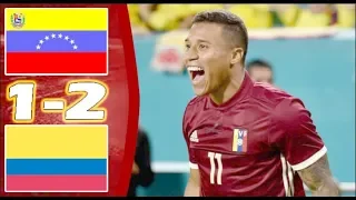 Venezuela Vs Colombia (1-2) | Full Highlights and Goals HD | Friendly Matches 2018