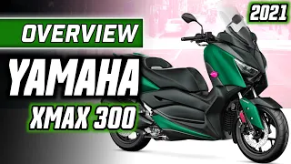 2021 Yamaha XMAX 300 - With a cheaper Euro 5 engine, in new colors