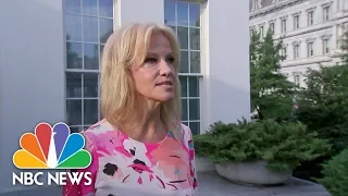 Kellyanne Conway Says White House Press Needs To Show ‘A Little More Respect’ | NBC News