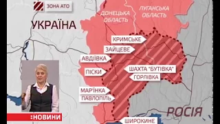 Минулої доби в зоні АТО загинув 1 український військовий, 2 поранені