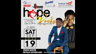 Hope Rocks presents Rian Davis