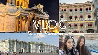 Санкт-Петербург VLOG | Отдых с подругой, куда сходить, красивые места | 2023