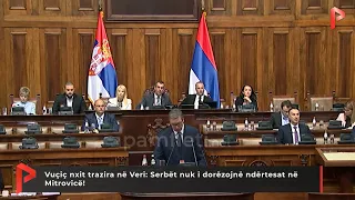 Vuçiç nxit trazira në Veri: Serbët nuk i dorëzojnë ndërtesat në Mitrovicë!