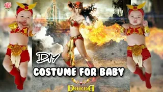 HOW TO MAKE A DARNA COSTUME FOR BABY GIRL #handsewn #diybabycostume