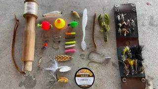 How to fish with a hand reel and basic gear