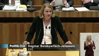 Dagmar Belakowitsch-Jenewein - Arbeitsprogramm der Koalition - 31.1.2017