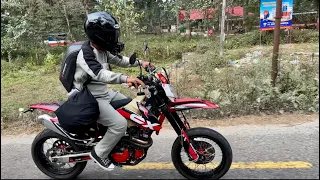 Finally Ab 🇮🇳Indian road pe Dirt bike