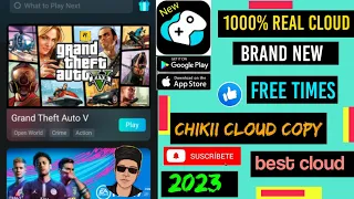 🔥New best brand new cloud gaming free time play all games like GTA 5 full details in cloud emulator😍