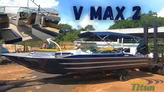 LANCHA V MAX 2 COM 300TÃO