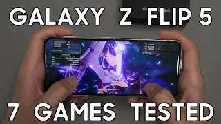 Gaming Test - Samsung Galaxy Z Flip 5 with Snapdragon 8 Gen 2 for Galaxy