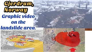 MAJOR LANDSLIDE in NORWAY | Video graphics made by the experts