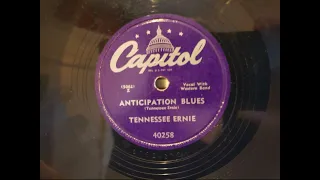 78 RPM: Tennessee Ernie - Anticipation Blues