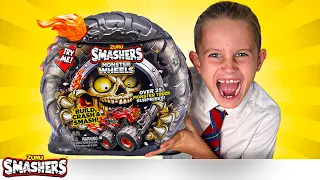 Roman’s Epic Unboxing - Smashers Monster Trucks 🔥