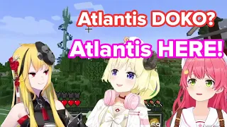 Miko, Kaela and Watame React to Gura Atlantis
