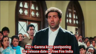 Free fire India funny dubbing 😂🙏sunny deol #freefire