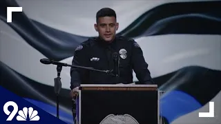 Fellow officer shares memories of Dillon Vakoff