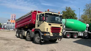 Sold, SCANIA G480 8x4, boardmatic meiller 3-way tipper