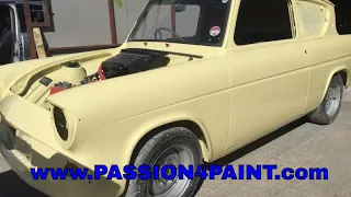 Part 4 - 1960 Ford Anglia 105E Respray / Repaint And Repairs