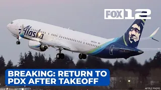 Breaking: Alaska Airlines plane returns to PDX after passengers smell ‘fumes’ in cabin