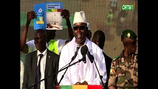FAMa | Col. Assimi GOÏTA au stade du 26 mars de Bamako, pour la mobilisation populaire du OUI