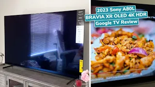 *NEW Sony A80L  BRAVIA XR OLED 4K HDR Google TV Review and how to set up