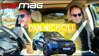 Dan Nicholl and ROC in a Mercedes GLS 63