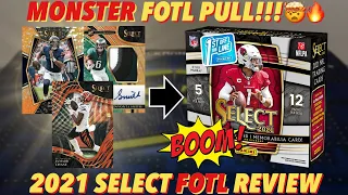 ONE OF MY BEST 🏈 HITS OF 2022! 😱 EARLY LOOK! | 2021 Panini Select Football FOTL Hobby Box Review