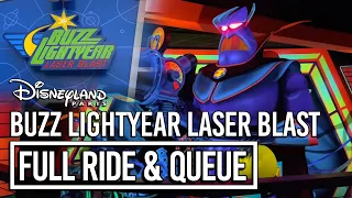 Buzz Lightyear Laser Blast - Full Ride POV - Disneyland Paris