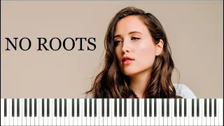 Alice Merton - No Roots (Piano Tutorial & Sheets)
