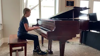 Piano Marvel Competition 2020 (Courtney Peterson) Playing Toccata in A Minor by Brown