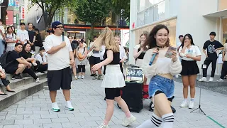 [STREET ARTIST] BLACK MIST. WITH GUEST. HONGDAE BUSKING. 230720.