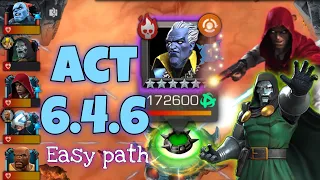 Act 6.4.6 Easy path initial completion