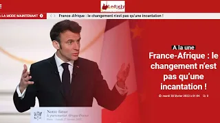 Discours d'Emmanuel Macron sur l'Afrique : "Le changement n'est pas une incantation" • FRANCE 24