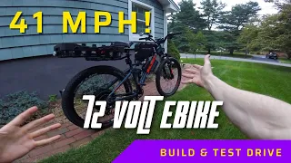 High power DIY 72 Volt eBike Build