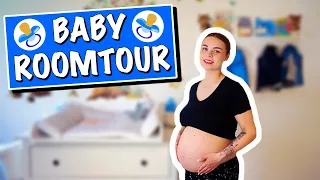 BABYROOMTOUR 🤰🏻 | Wir zeigen euch unser fertiges BABYZIMMER! 💙👶🏻🍼