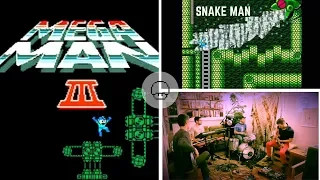 Mega Man 3 - Snake Man | Live Cover by EXTRA LIVES