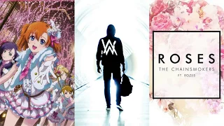 Mashup－Faded  &  Snow Halation  &  Roses [lovelive] [alan walker] [the chainsmokers] [ラブライブ]