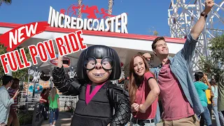 Disney Incredibles Coaster | Incredicoaster | Disney California Adventure