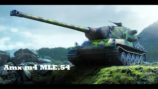 Tanks Blitz Обзор AMX m4 mle. 54 Альфовый полутяж с сердечниками))