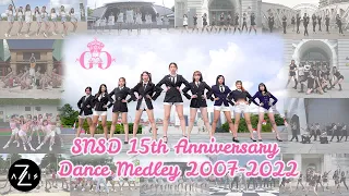 [KPOP IN PUBLIC] 소녀시대 소녀시대 15th Anniversary 댄스 커버 메들리 | 싱가포르의 Z축