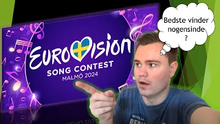 Min top 10 Eurovision vindere