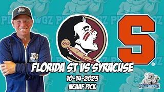 Florida State vs Syracuse 10/14/23 Free College Football Picks and Predictions Week 7 | NCAAF Pick