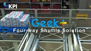 Geek+ Pallet-to-Person Multilevel ASRS Demo in the US