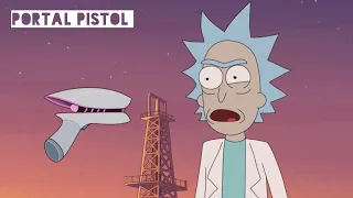 Rick’s New Portal Gun | Portal Pistol | S6E6