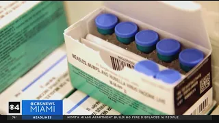 Measles cases on the rise in Broward County school