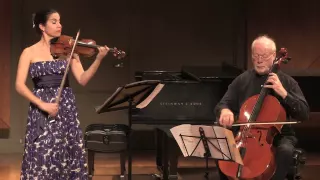 Johann Halvorsen - Duo for Violin and Cello - Center Stage Strings Benefit Concert 2012